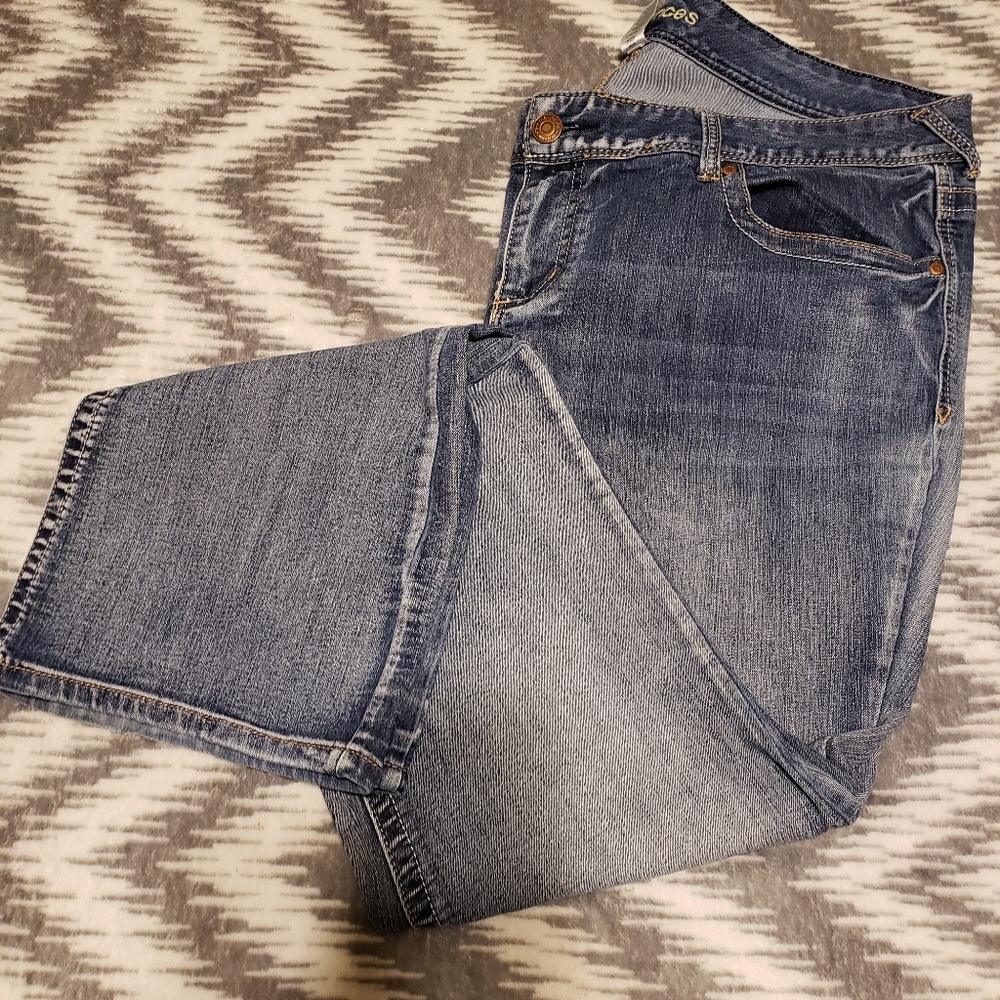 Medium Wash Denim Jeans